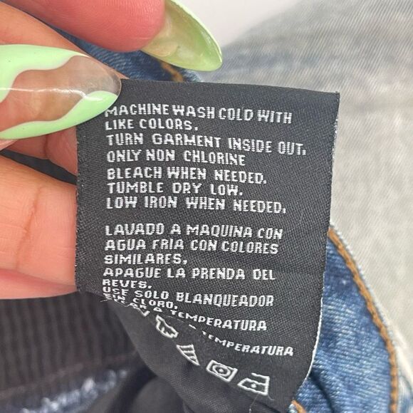 XRAY Jeans Men’s Light Wash Moto Biker Slim Stretch Skinny Denim Jeans 34/30 - Picture 15 of 16